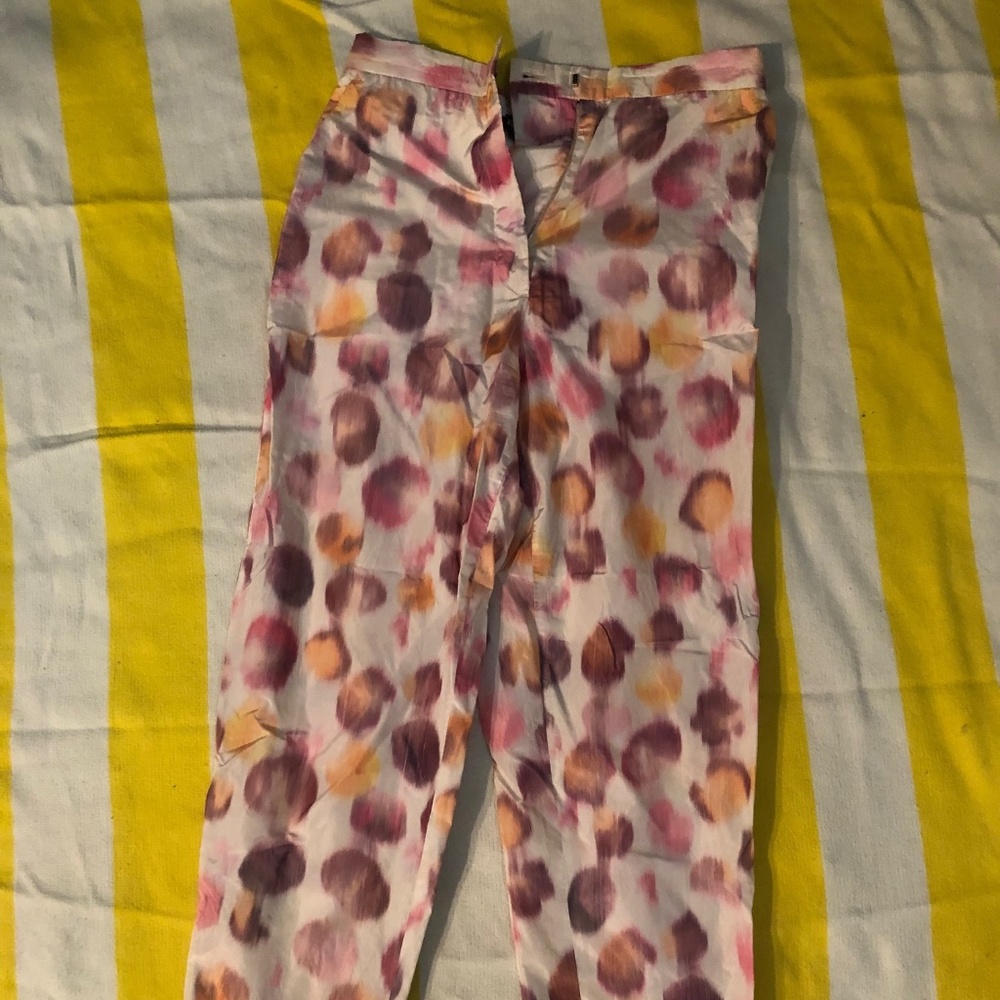 VINTAGE ROCHAS SILK TROUSERS